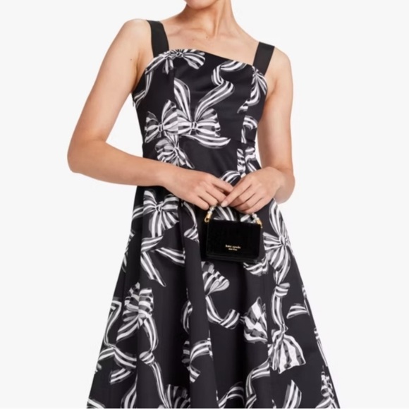 kate spade Dresses & Skirts - Kate Spade New York Bow-Tiful Bow Strap Dress with White Bow Accents